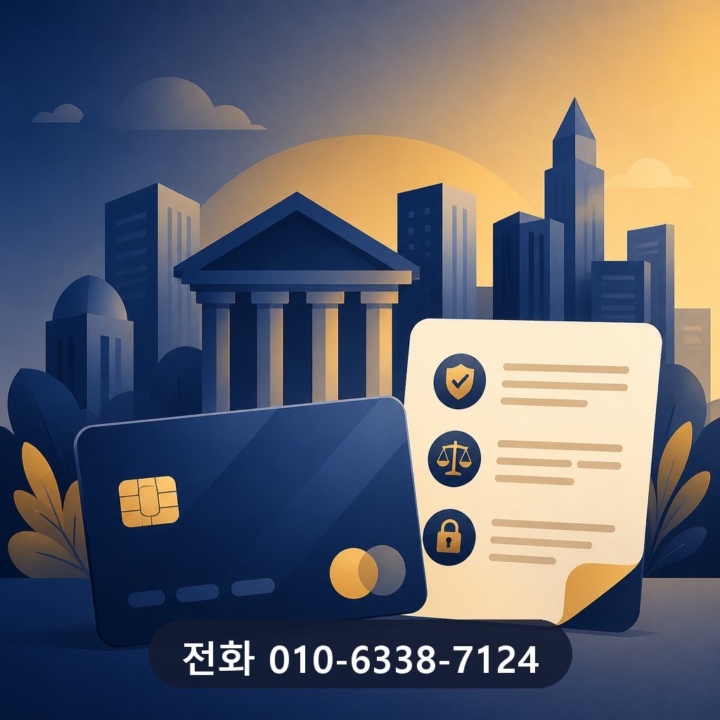 카드 결제 현금화 카드사 약관 확인 이미지 · 문의 010-6338-7124