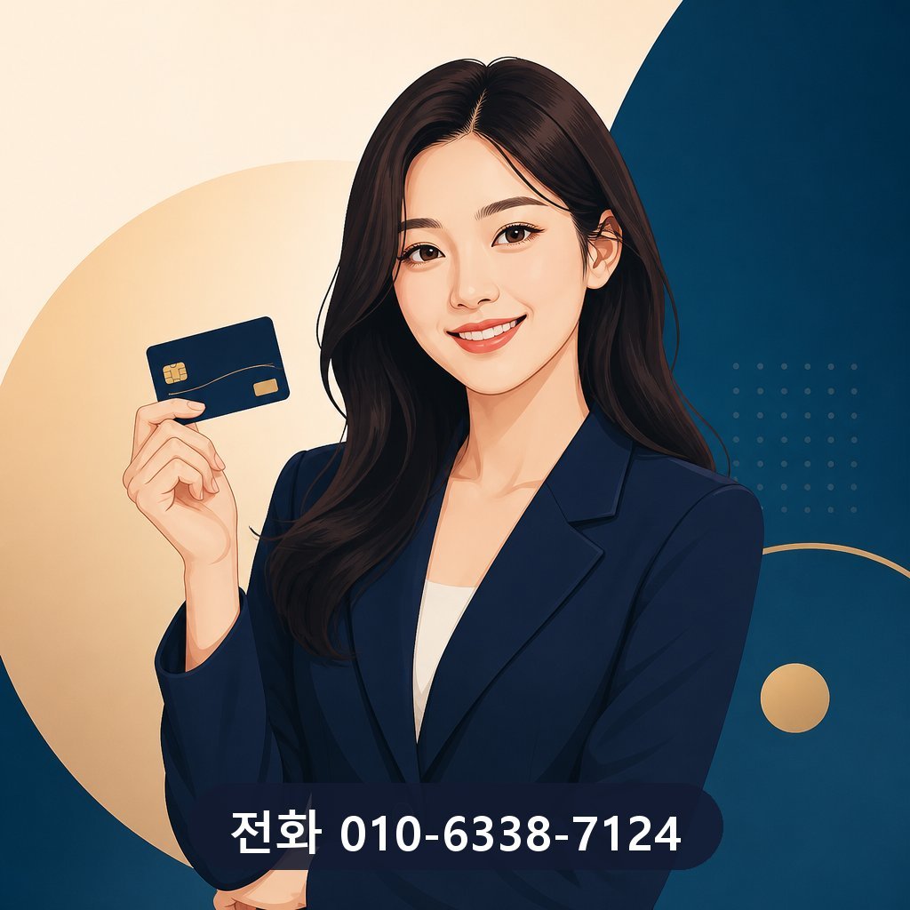 카드 결제 현금화 대표 이미지 · 문의 010-6338-7124