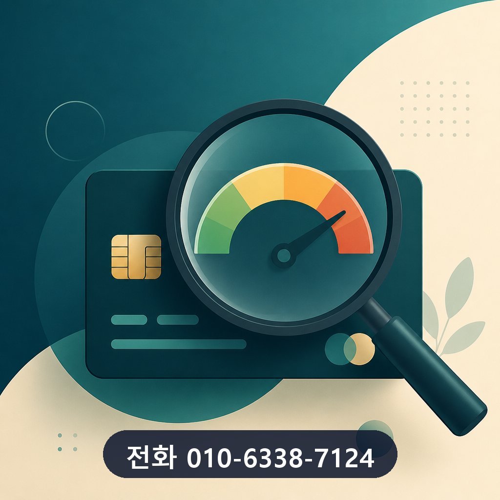 카드 결제 현금화 한도 확인 이미지 · 문의 010-6338-7124